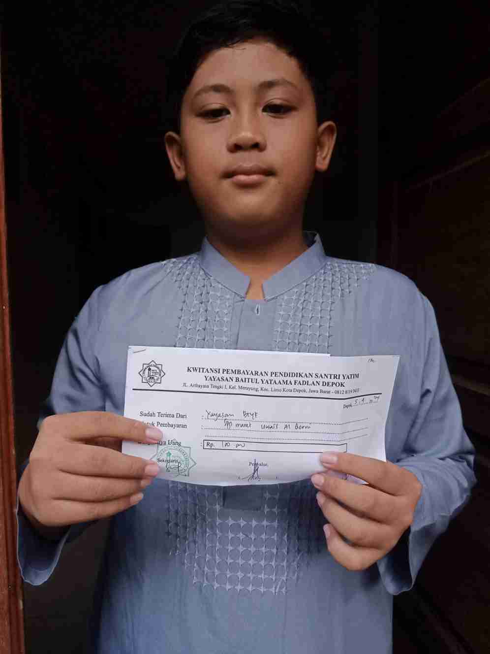 Foto Dokumentasi Anak Yatim